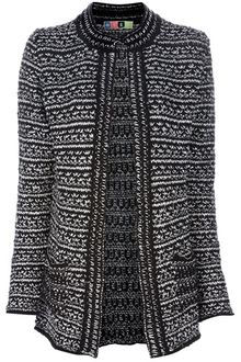 MSGM Crochet Cardigan - Lyst