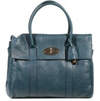 Mulberry Two Handle Leather Flap Bayswater Bag - Lyst