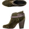 Rag & Bone Harrow Suede Boots in Green - Lyst