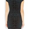 Roberto Cavalli Animalintarsia Stretchknit Dress in Green (animal) - Lyst