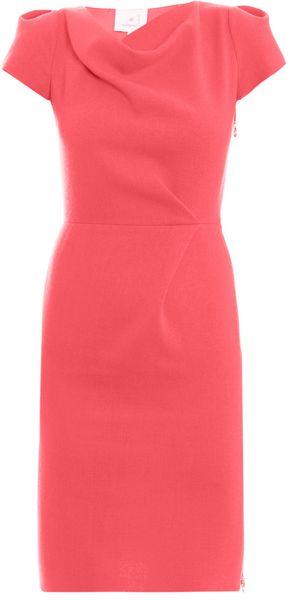 Roksanda Ilincic Ayden Doublecrepe Dress - Lyst