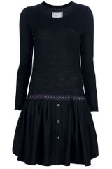 Sacai Dropped Waist Dress