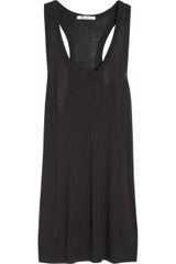 T By Alexander Wang Classic Jersey Racerback Tank