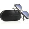 Victoria Beckham Round Nite Acetate Sunglasses in Gray - Lyst