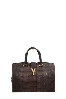 Yves Saint Laurent Leather Medium Coconut Print Cabas Chyc Bag - Lyst