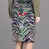 Balenciaga Printed Skirt in Green - Lyst