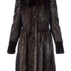 Burberry Prorsum Mink Fur Coat in Brown - Lyst