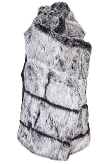 Helmut Lang Flux Fur Vest - Lyst