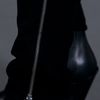 Mcq By Alexander Mcqueen Leather Panel Trousers in Gray (black) - Lyst