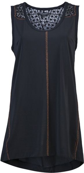 Rag & Bone Sleeveless Gayatri Top in Black - Lyst