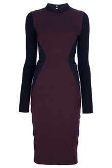 Victoria Beckham Hourglass Detail Dress - Lyst