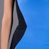 Victoria Beckham Hourglass Detail Dress in Blue (black) - Lyst