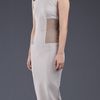 Victoria Beckham Fitted Dress in White (ivory) - Lyst