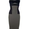 Victoria Beckham Fitted Dress in Khaki - Lyst