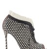 Sergio Rossi Ss Menphis Bootie in Black (milk/black) - Lyst