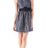 Alice + Olivia Lillyanne Sleeveless Mini Dress in Blue - Lyst