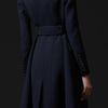 Burberry Prorsum Virgin Wool Blanket Coat in Blue (navy blue) - Lyst