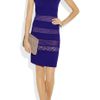 Catherine Malandrino Knitted Dress in Purple (violet) - Lyst