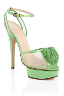 Charlotte Olympia Ss Pomeline Opentoe Sandal - Lyst