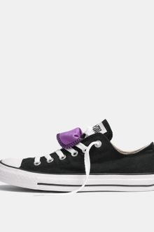 Converse Converse Chuck Taylor All Star Double Tongue Ox Trainers - Lyst