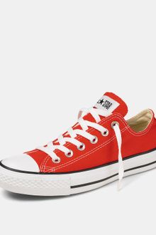 Converse Converse Unisex Chuck Taylor All Star Ox Plimsolls Red - Lyst