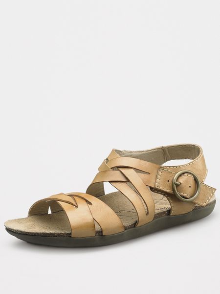 Hush PuppiesÂ® Hush Puppies Deb Leather Sandals in Beige (tan_leather ...