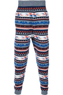 Kai Aakmann Knit Trousers - Lyst