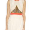 Sass And Bide We Are Stronger Embellished Silk Crepe De Chine Dress in Orange (cream) - Lyst
