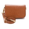 Tory Burch Stitched Logo Adjustable Mini Bag in Brown (desert) - Lyst