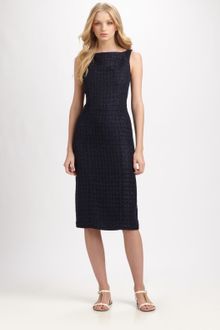 Tory Burch Tweed Jackson Dress - Lyst