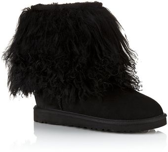 Ugg Sheepskin Cuff Boot - Lyst