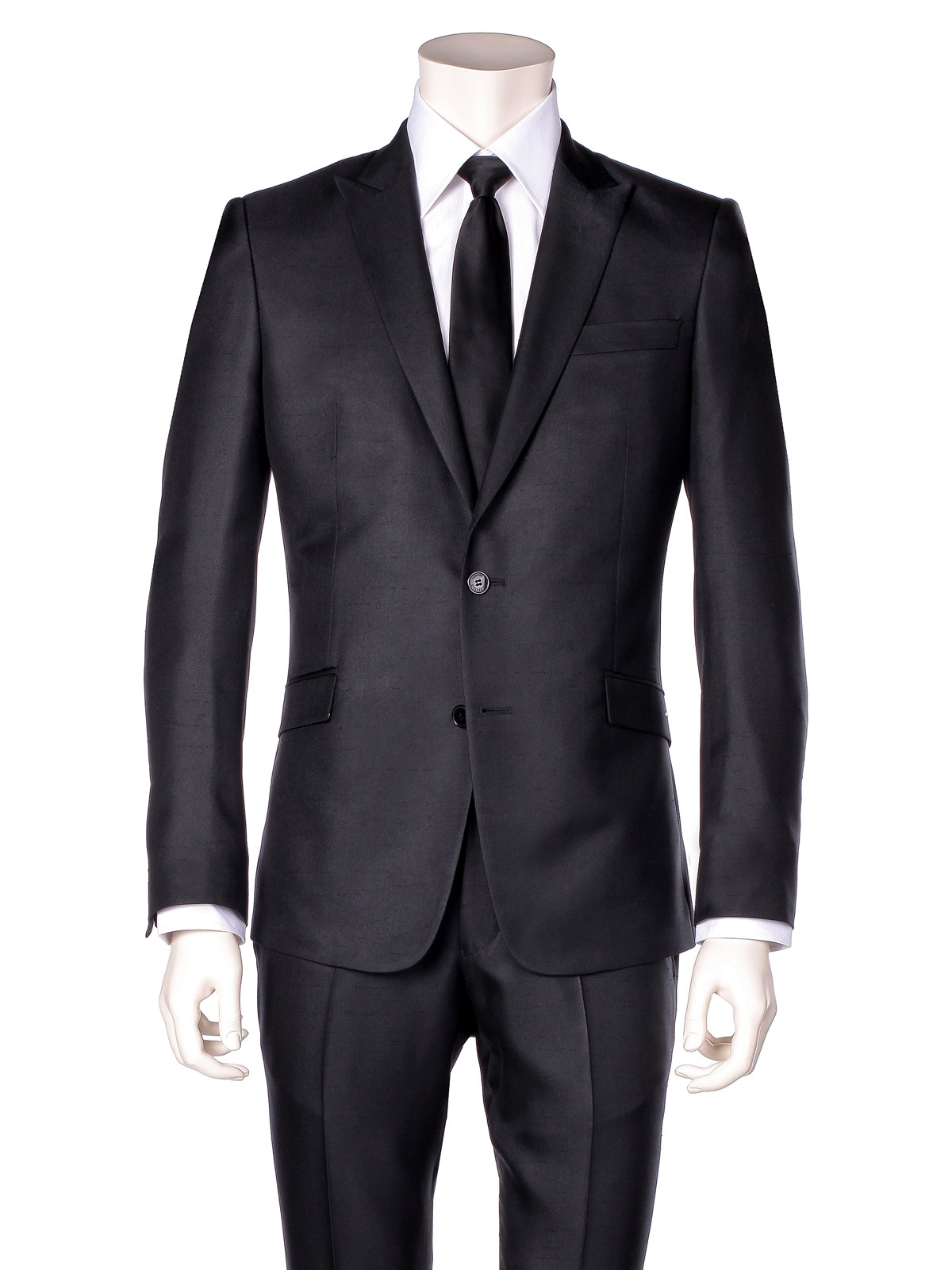 Versace Suit Black in Black for Men | Lyst