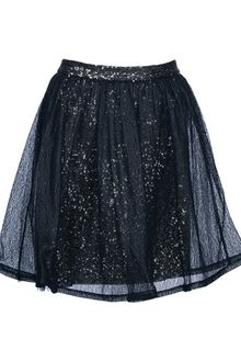 Alice + Olivia Sequin Skirt - Lyst