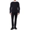 Balmain Cotton Jersey Biker Sweatshirt in Blue for Men - Lyst