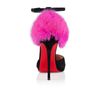 Christian Louboutin Crazy Fur in Black - Lyst