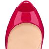 Christian Louboutin Lady Peep in Pink - Lyst