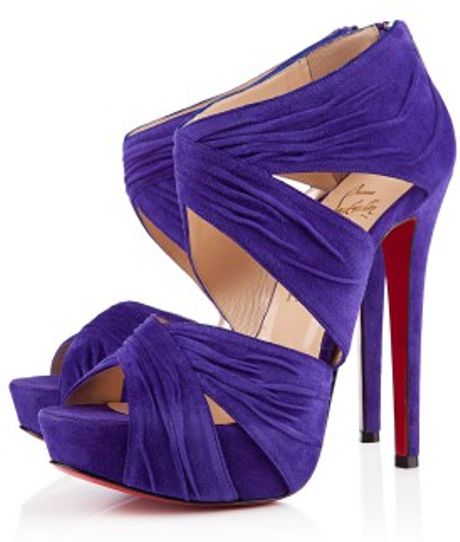 Christian Louboutin Bandra in Purple (violet) - Lyst