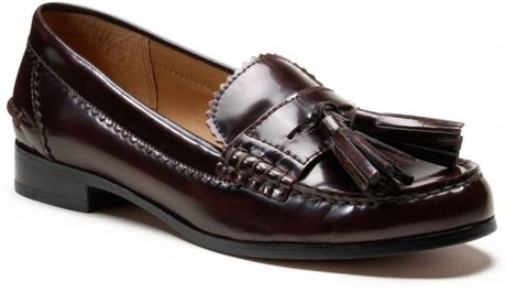 Coach Haydee Loafer in Purple (bordeaux