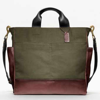 Coach Bleecker Legacy Canvas Utility Tote - Lyst