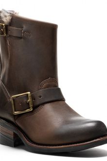 Coach Frye For Coach Fur Lined Engineer Boot - Lyst