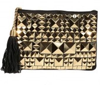 Frankie Morello Studs Flat Bag - Lyst