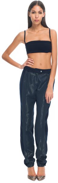 Preen  Fold Pants in Blue (navy) - Lyst