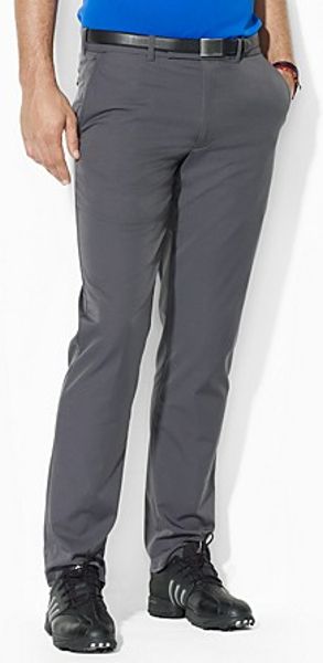 Ralph Lauren Rlx Golf Cypress Flatfront Pant in Gray for Men (charcoal gretwill) | Lyst