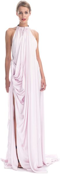 Vionnet  Viscose Satin Gown - Lyst