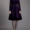 Burberry Prorsum Belted Quilted Coat in Purple (bordeaux) - Lyst