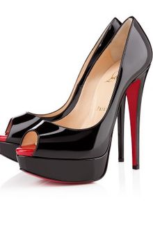 Christian Louboutin Lady Peep - Lyst