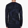 Comme Des Garçons Black Wool Camouflage Sweater in Black for Men - Lyst