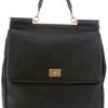 Dolce & Gabbana Structured Bag in Black - Lyst