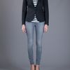 Dolce & Gabbana Audrey Skinny Jean in Gray (grey) - Lyst