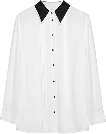 Equipment Cara Washedsilk Crepe De Chine Shirt - Lyst